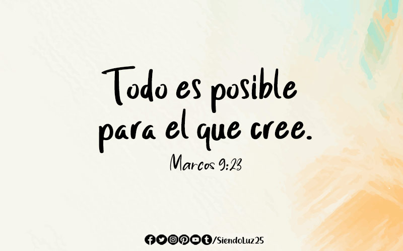 Todo es posible 1 Todo es posible