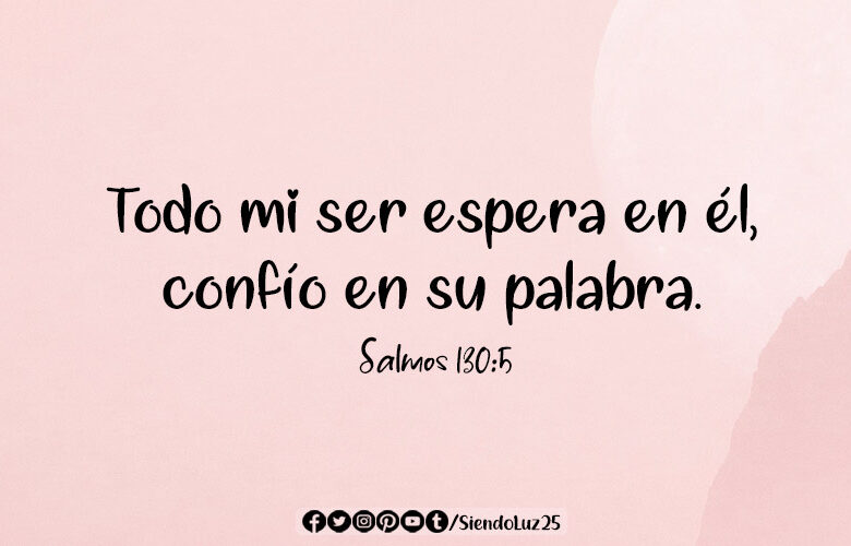 Confío en su palabra